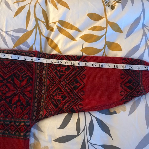 Dale of Norway Red Sweater Size Small - Picture 14 of 16